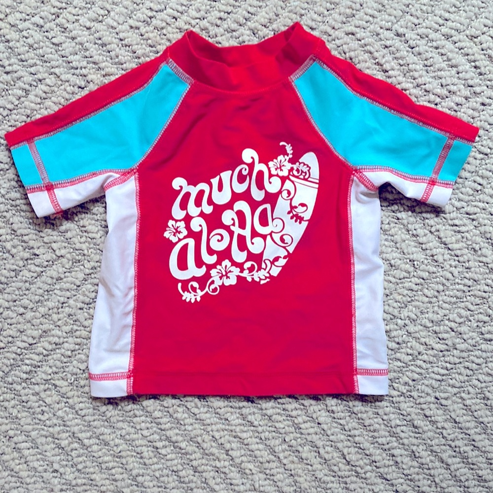 Much Aloha CIRCO rash guard, size 9 months